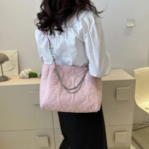 Peach Heart Chain Bag (SB04)