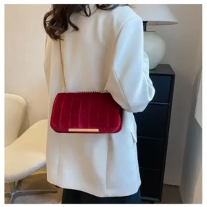 Velvet Crossbody Bag - CbPb01