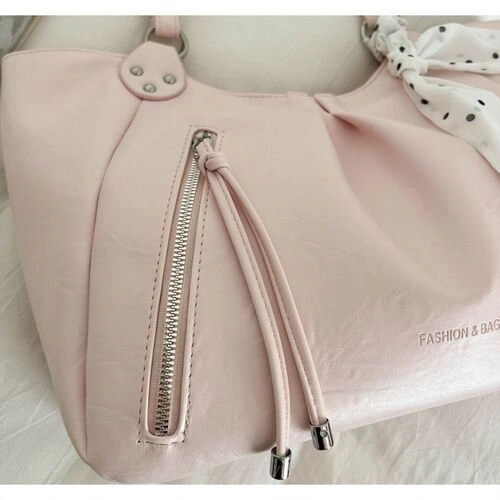 Korean Style PU Leather Handbag - Image 7
