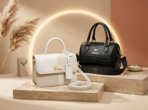 Women's Leather Handbag Set – Crossbody Bag